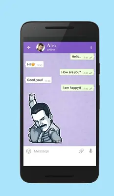 Messenger and chat imo talk android App screenshot 1